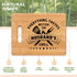 Bamboo Cutting Board for Husband -Everything Tastes better on husband's grill